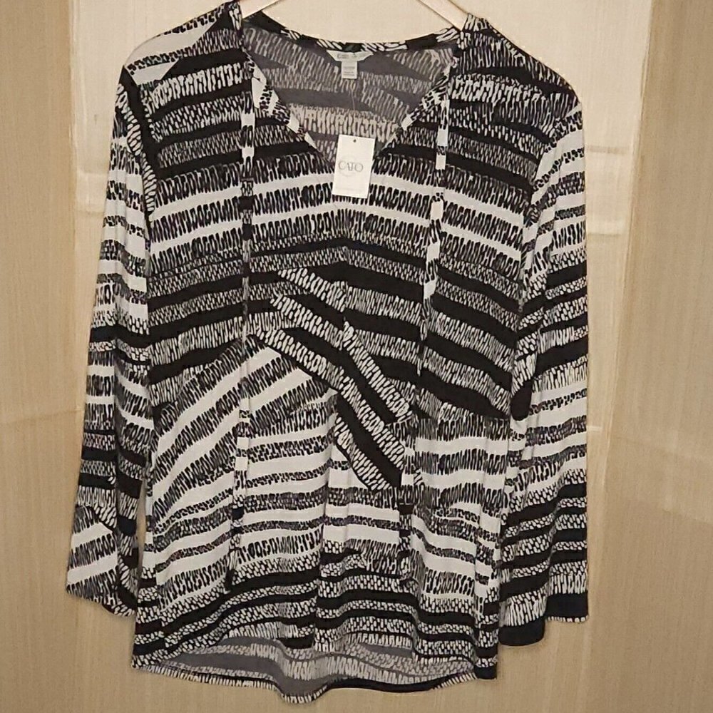 Cato Womens New Plus Stretchy Top 14-16